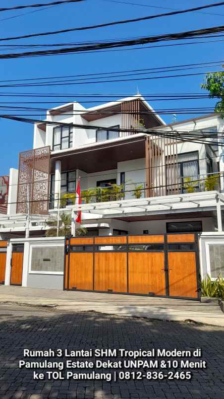 dijual rumah pamulang estate pamulang timur