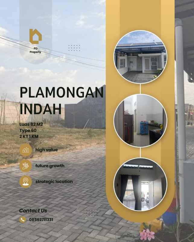 dijual rumah plamongan indah