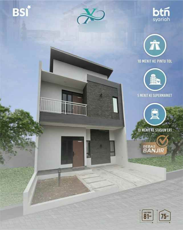 dijual rumah rawalumbu