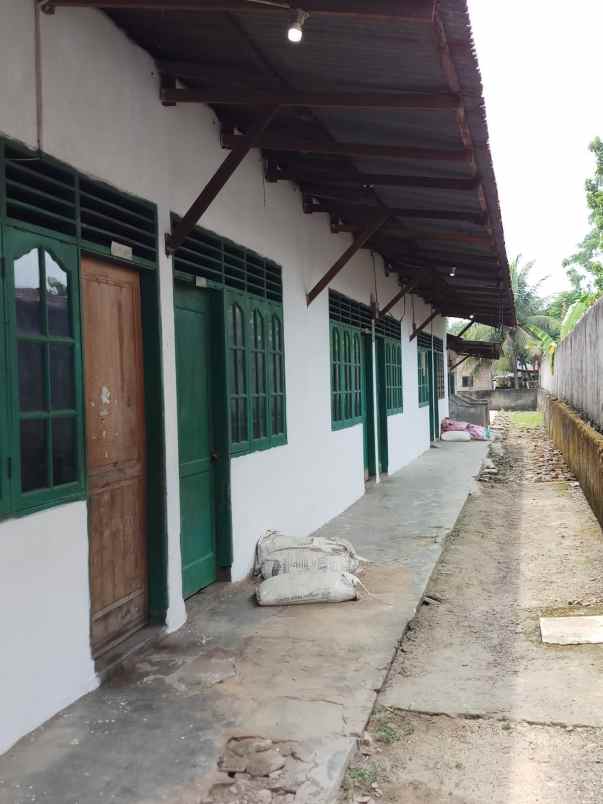 dijual rumah sewa 10 pintu jl perjuangan ii patumbak