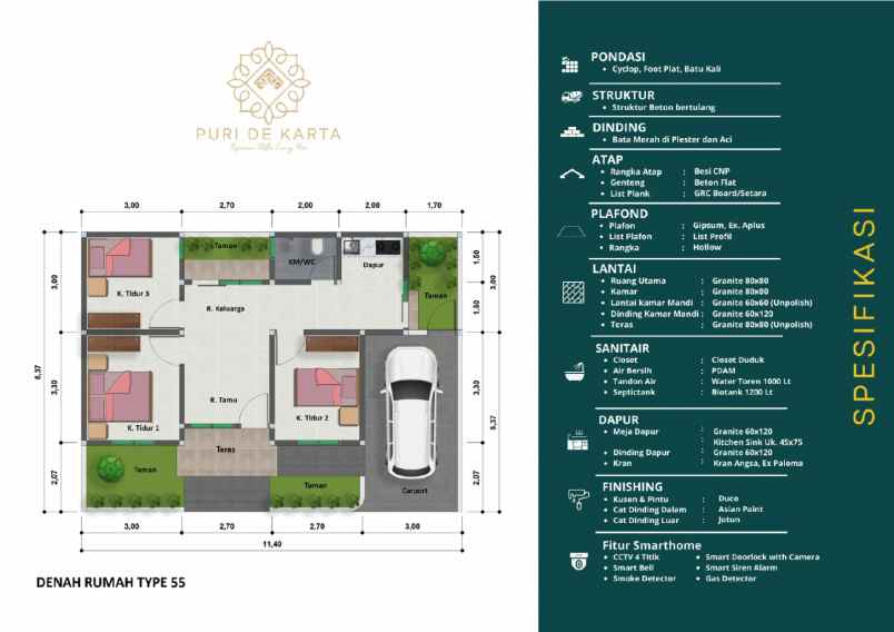 dijual rumah sidokarto godean sleman diy