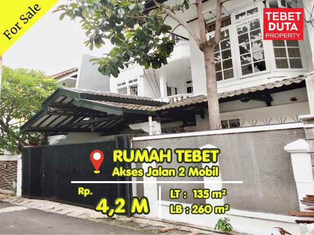 dijual rumah tebet