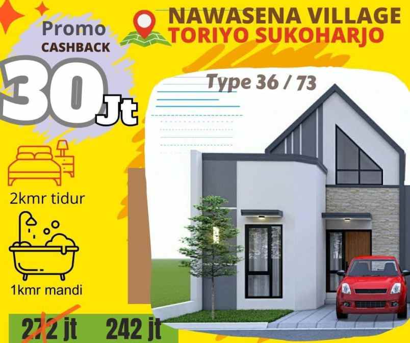 dijual rumah toriyo sukoharjo