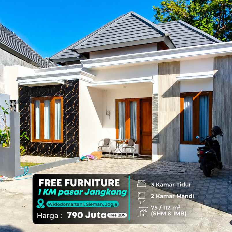 dijual rumah widodomartani