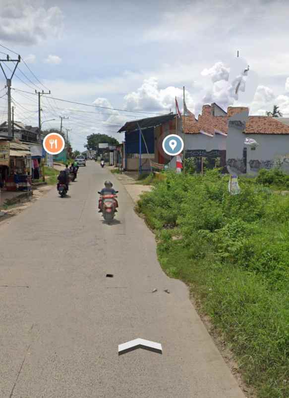 dijual tanah 1 ha di jalan seru serang bekasi
