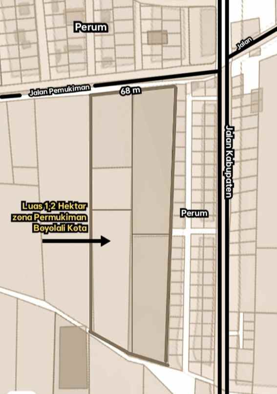 dijual tanah boyolali kota