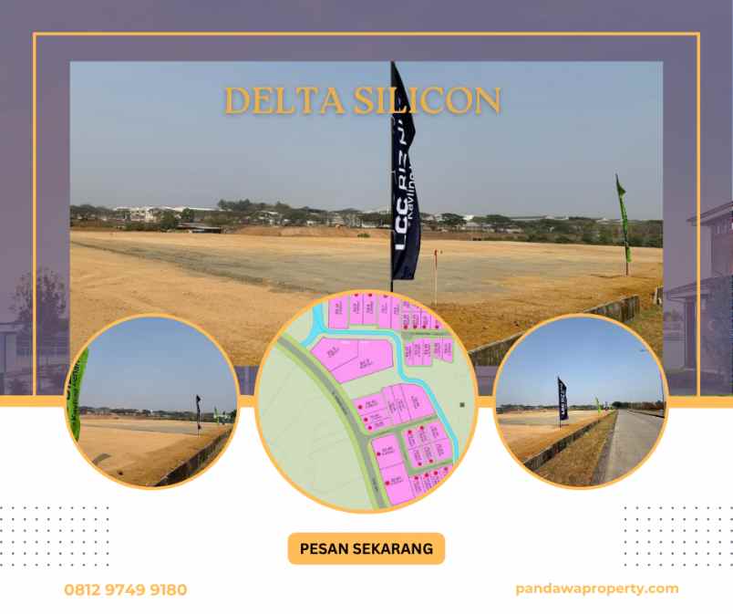 dijual tanah delta silicon lippo cikarang