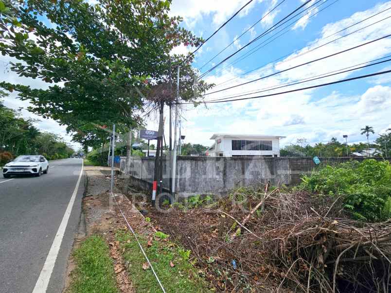 dijual tanah jalan arteri supadio