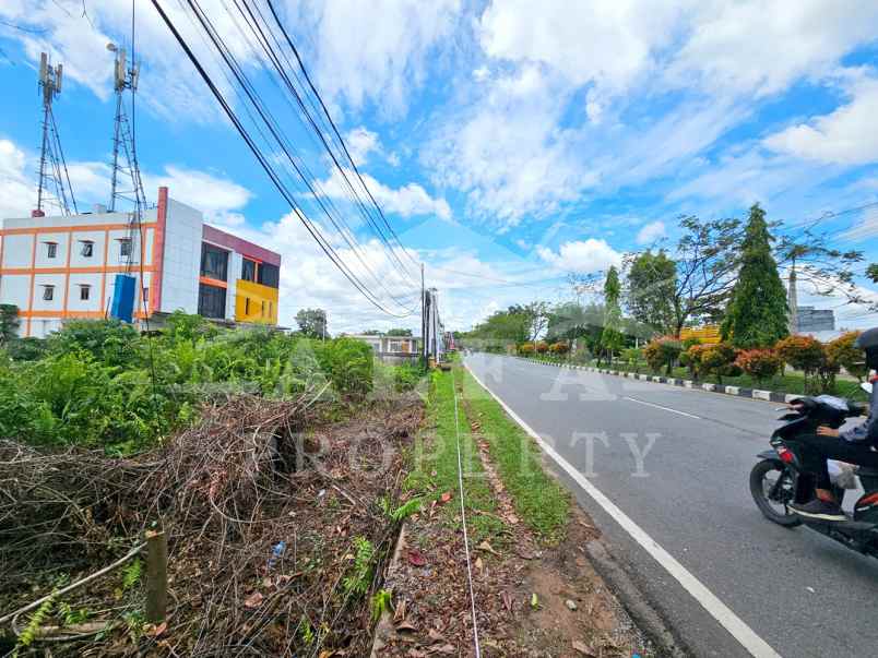 dijual tanah jalan arteri supadio