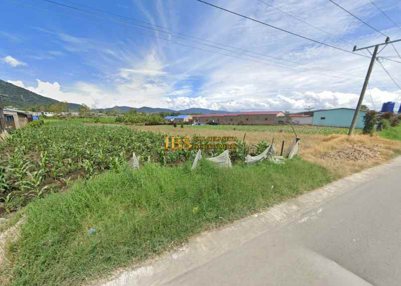dijual tanah jalan kebun bunga dolat