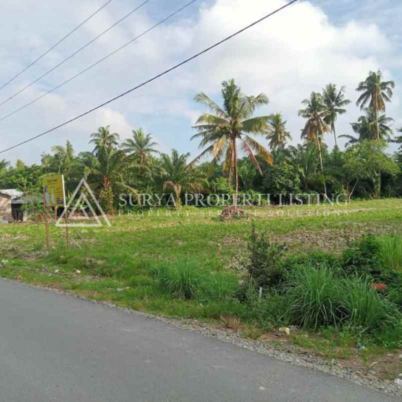 dijual tanah jalan makmur dsn 5 desa