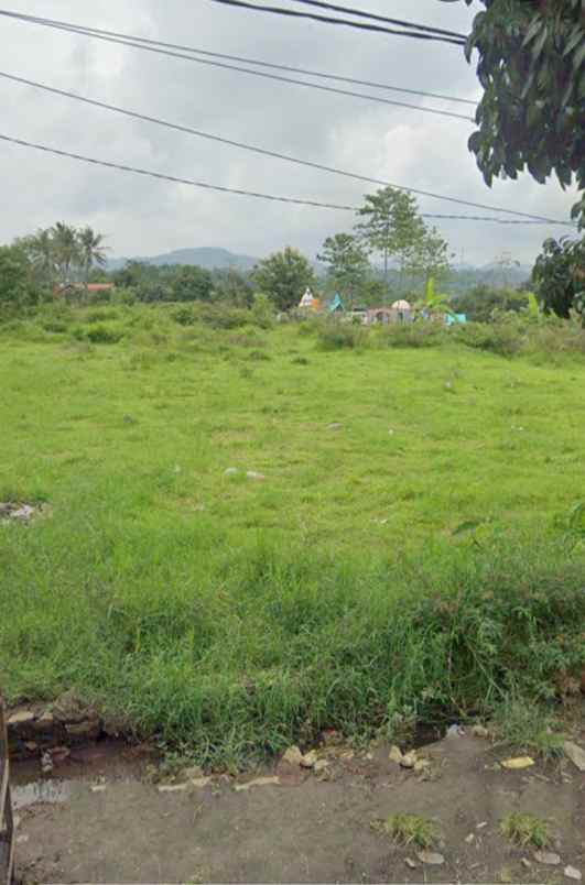 dijual tanah jalan raya pacet