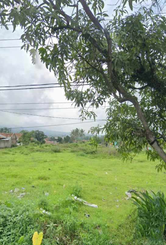 dijual tanah jalan raya pacet