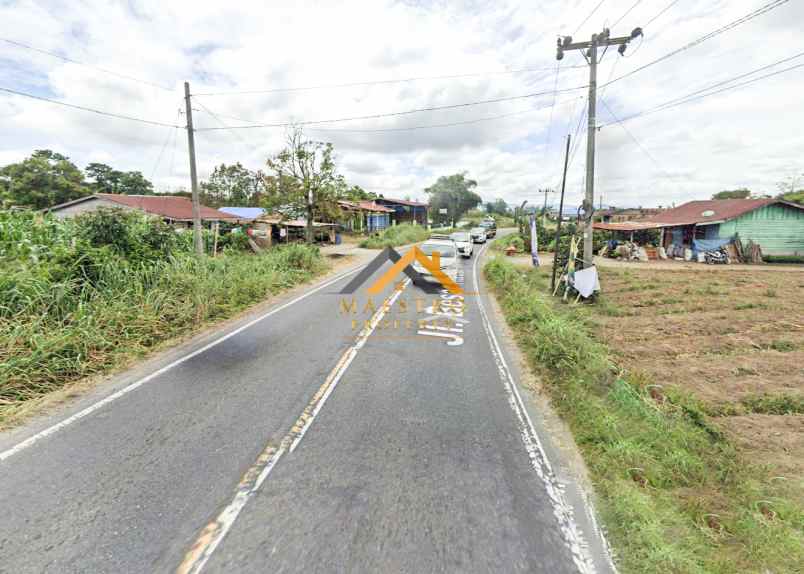 dijual tanah jl besar kabanjahe merek karo