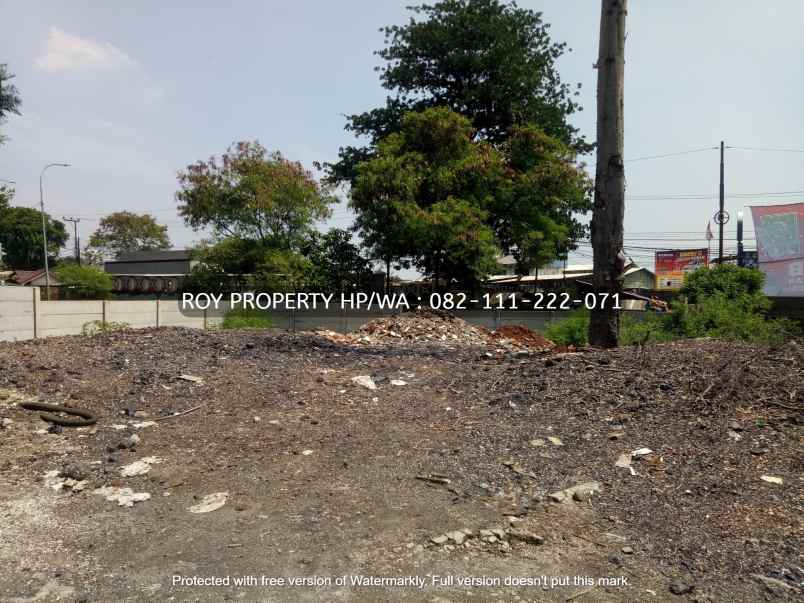 dijual tanah jl raya penggilingan