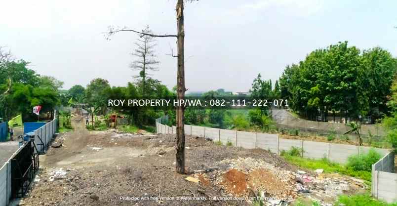 dijual tanah jl raya penggilingan