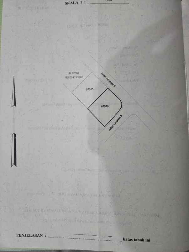 dijual tanah jl yayasan ii 2 ilir kec