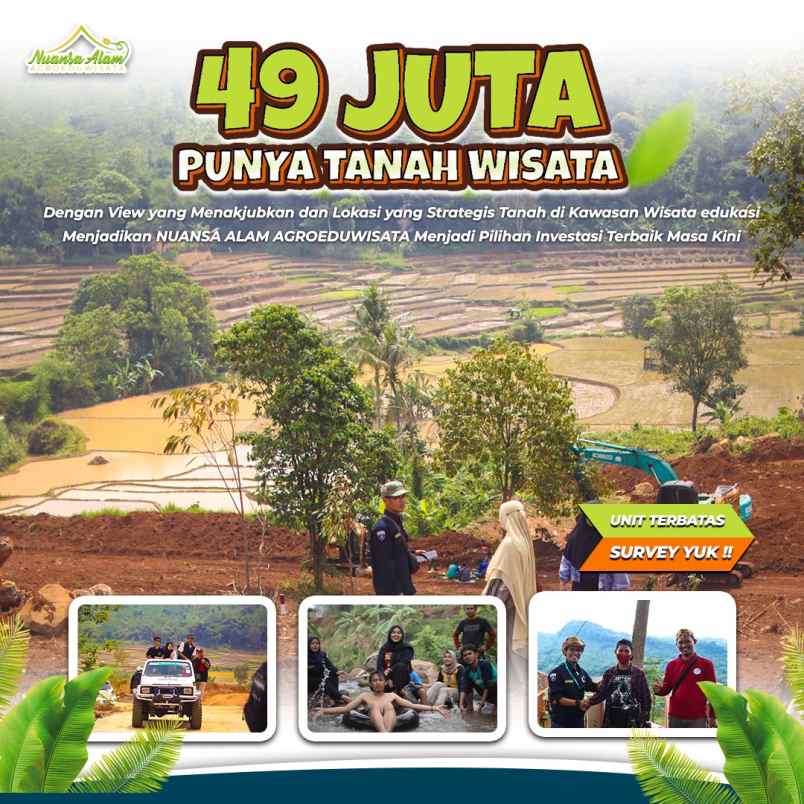 dijual tanah kamp cimeong