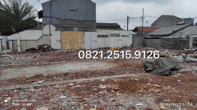 dijual tanah pondok kelapa selatan