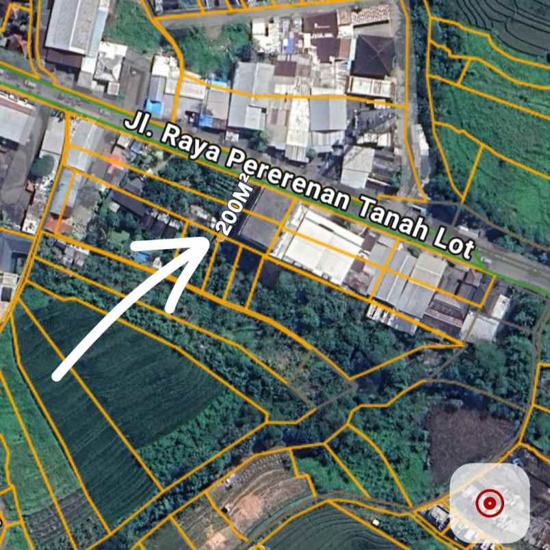 dijual tanah raya pererenan tanah lot