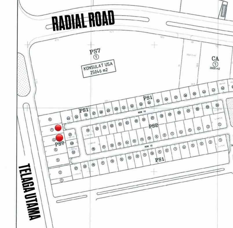 dijual tanah raya taman telaga utama