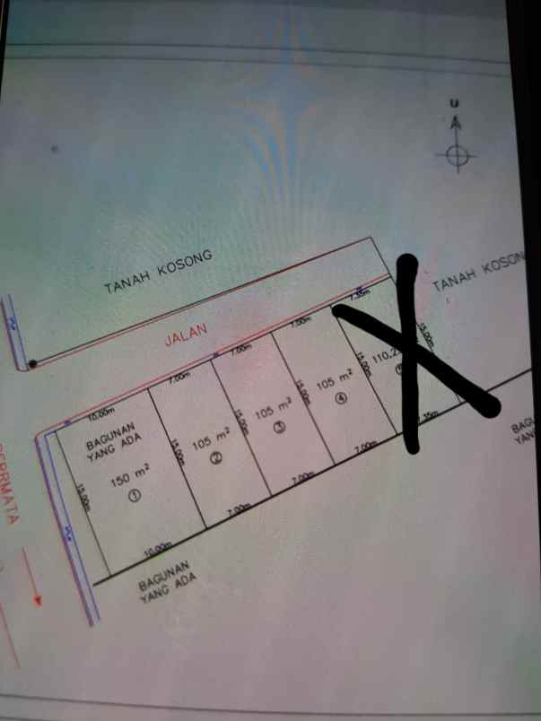 dijual tanah setiabudi regency wing 5