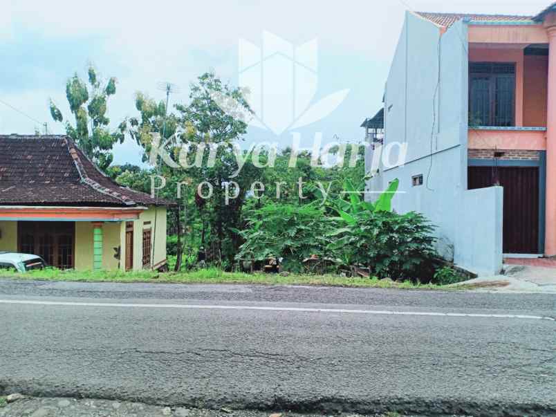 dijual tanah strategis jl raya batujamus sragen