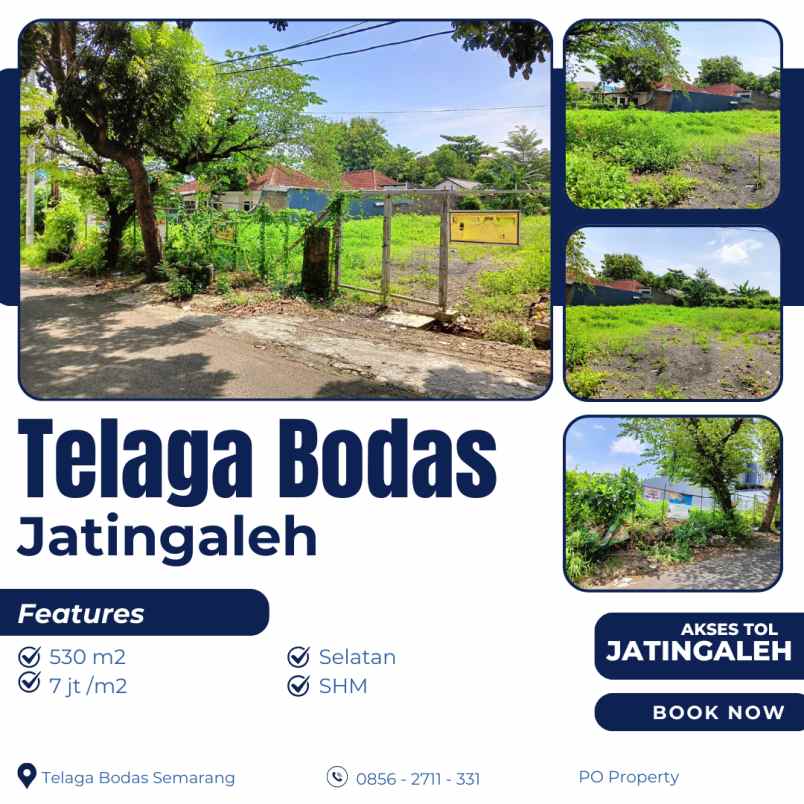 dijual tanah telaga bodas