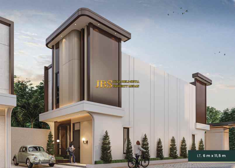 dijual villa eiffel suites jalan bersama