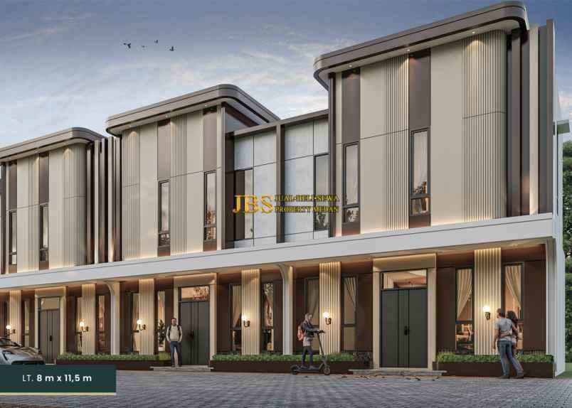 dijual villa eiffel suites jalan bersama