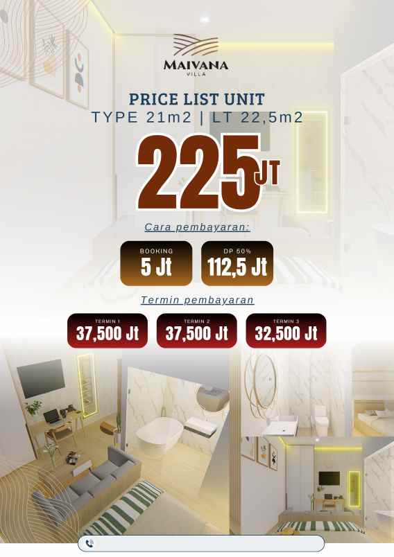 dijual villa murah di jl palagan jogja