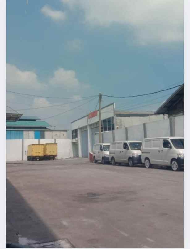 disewakan ruko gudang kantor jurumudi baru benda kota