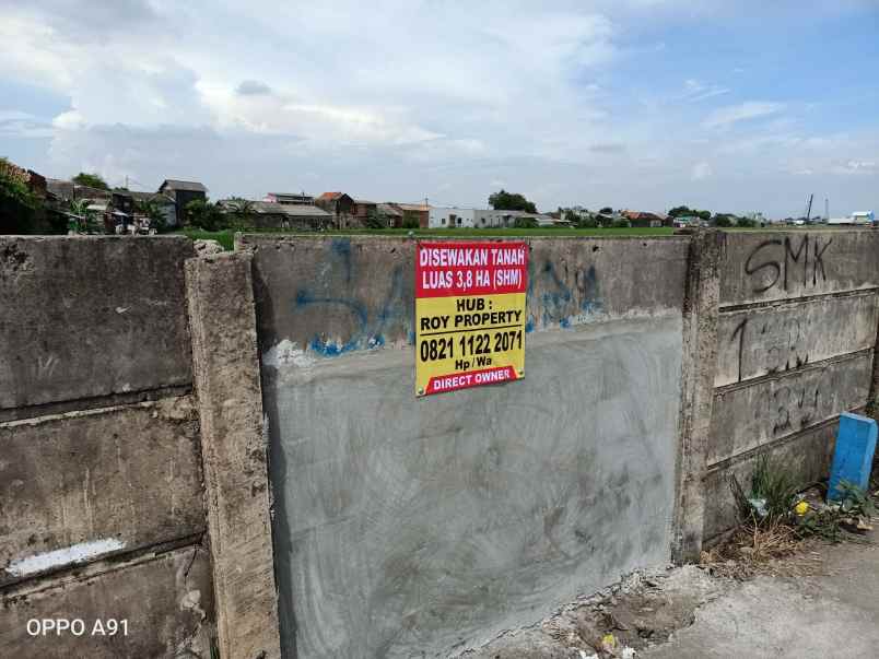disewakan tanah jl maunda makmur