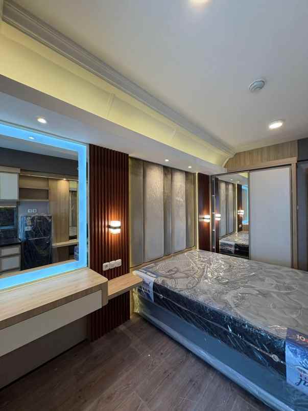 furnish baru disewakan apartemen educity full furnish