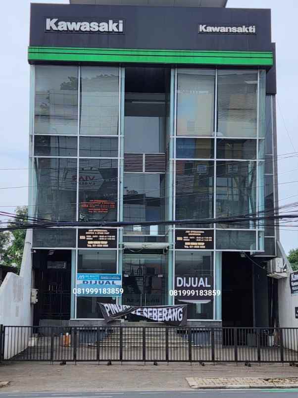 gedung 3 lantai basement siap pakai di kota bekasi