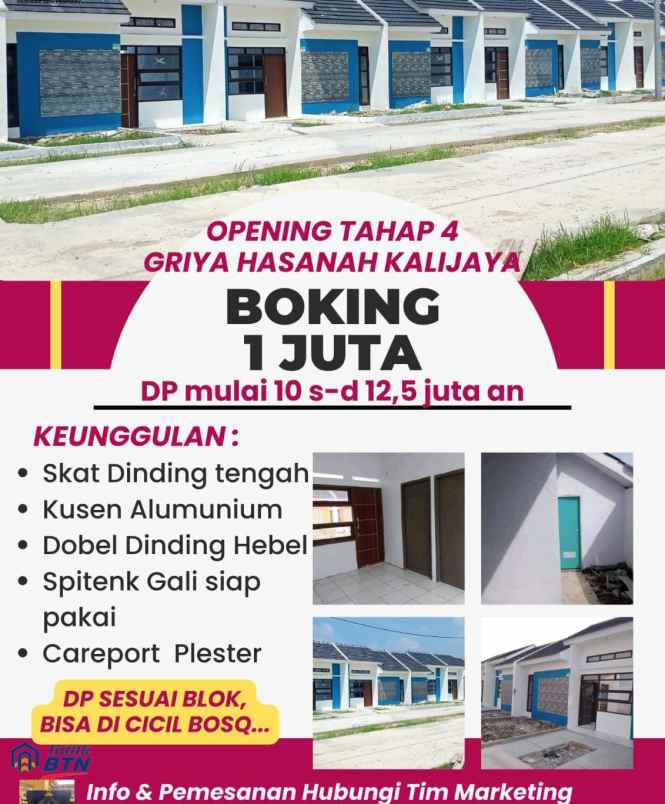 griya hasanah kalijaya terletak di pusat kota cikarang