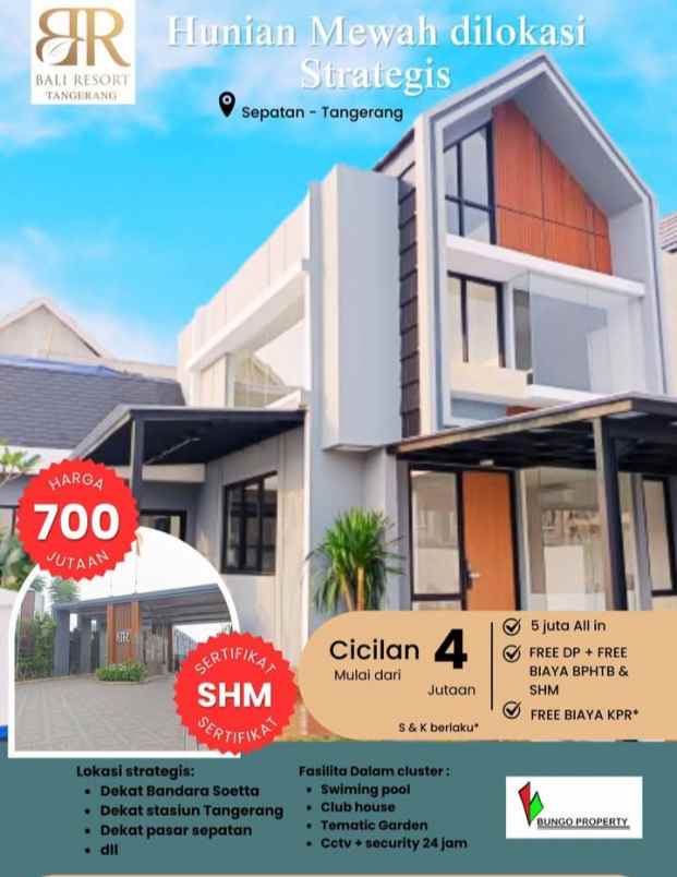 hunian komersil bernuansa bali pertama di sepatan kota