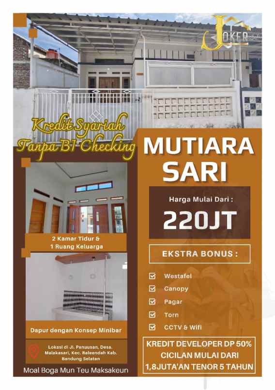 hunian murah mutiara sari bandung