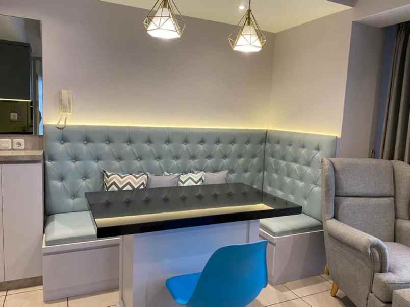 jual apartemen m town sdh lengkap tinggal bawah baju