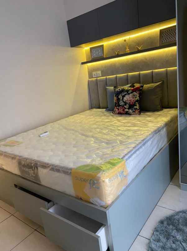 jual apartemen m town sdh lengkap tinggal bawah baju
