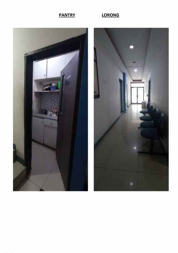 jual kantor 6 gedung 4 lantai lp3i
