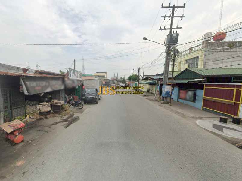 jual tanah dan bangunan di jalan pematang pasir medan