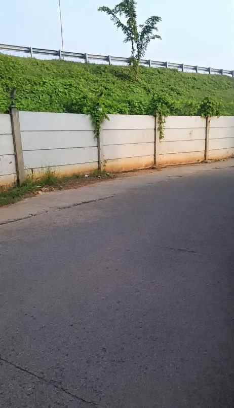 jual tanah lokasi strategis samping tol setu bekasi