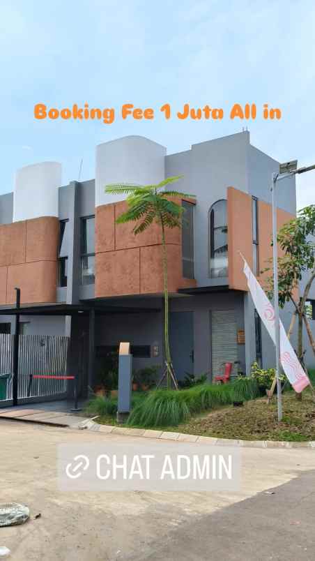 perumahan 2 lantai konsep islamic dengan harga perdana