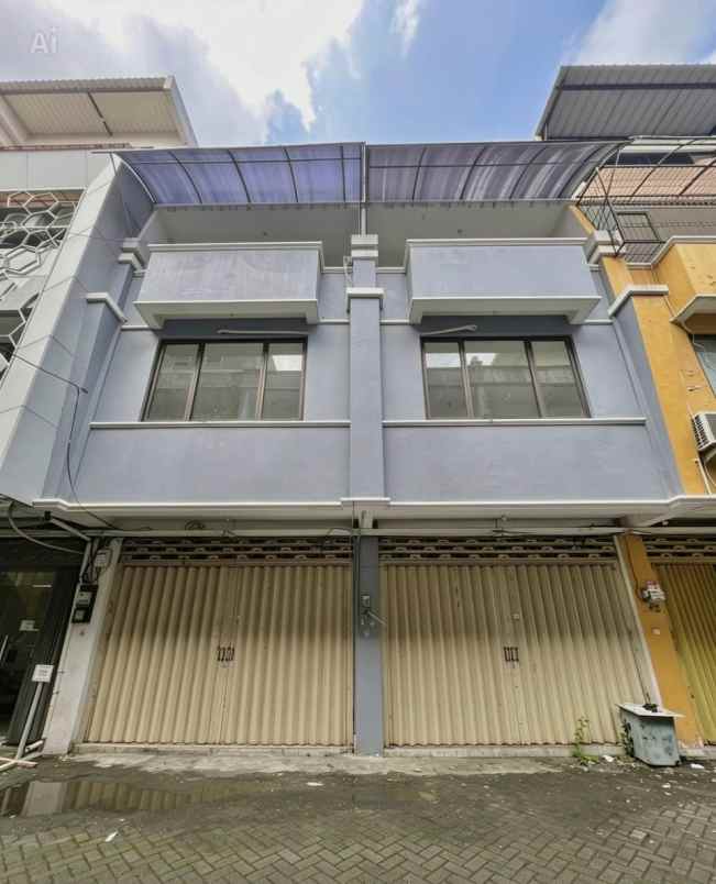 ruko gandeng 3 lantai komersial area klampis surabaya
