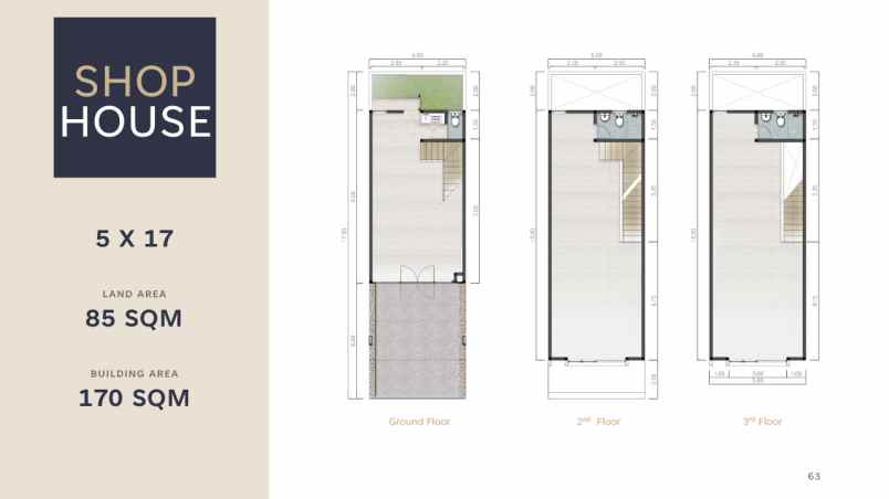 ruko maison de wisteria jakarta timur konsep rukan