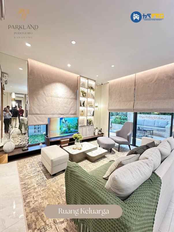 rumah 2 lantai parkland podomoro karawang