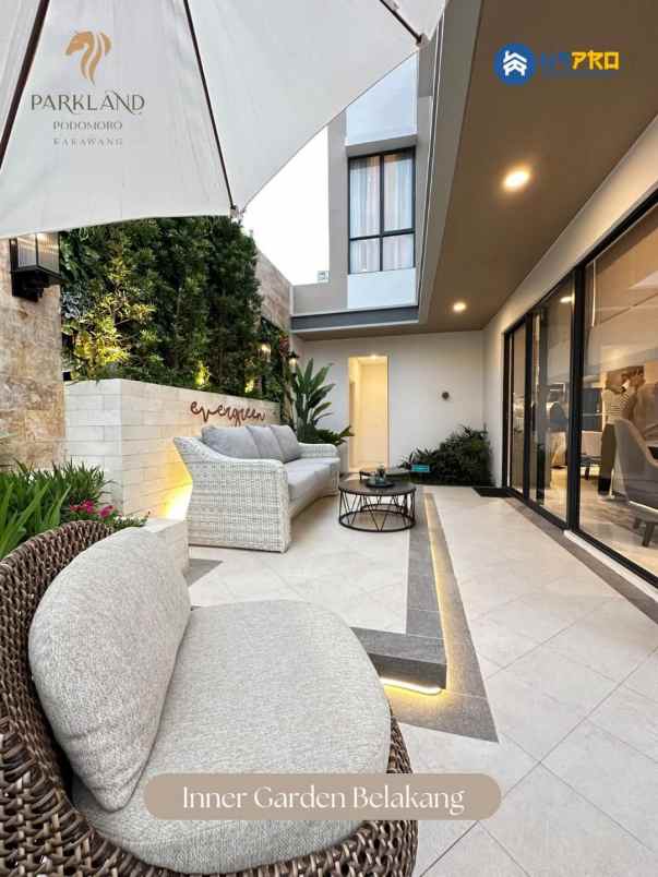 rumah 2 lantai parkland podomoro karawang