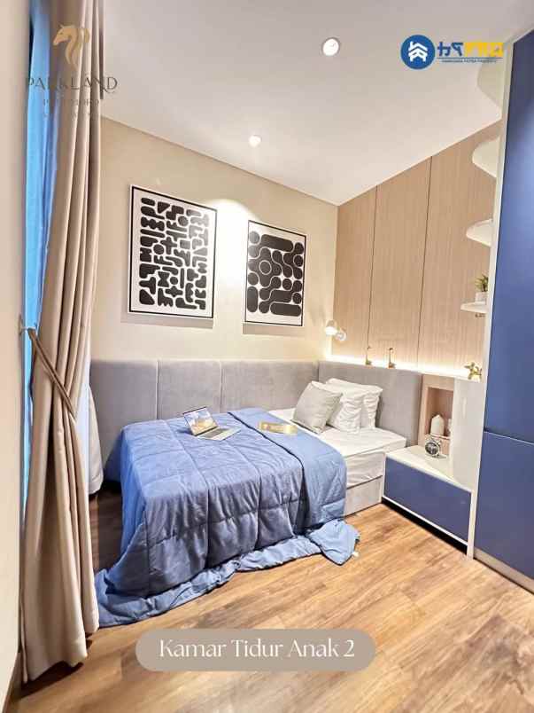 rumah 2 lantai parkland podomoro karawang