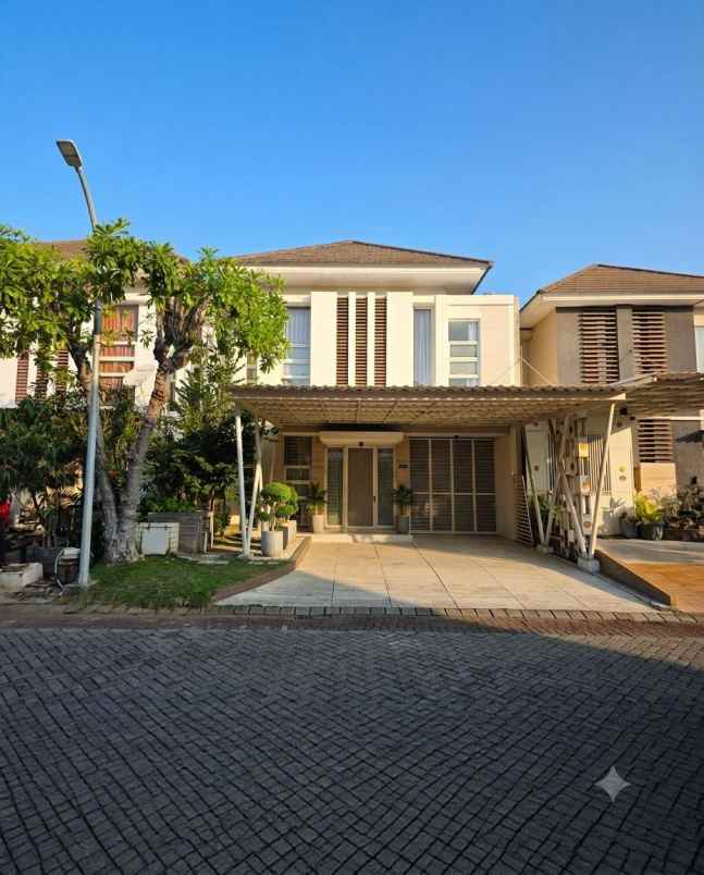 rumah eastcoast park pakuwon city minimalis siap huni